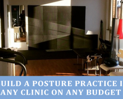 Equip Your Clinic with the 3 Most Important Postural Correction Strategies